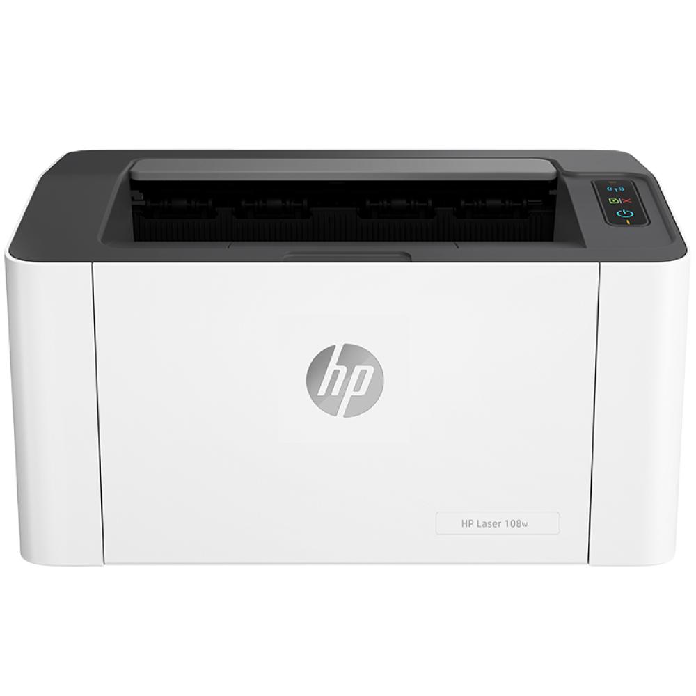 惠普 （HP） 108w 锐系列新品激光打印机 更高配置无线打印 P1106/1108升级款 办公用品 无线版版