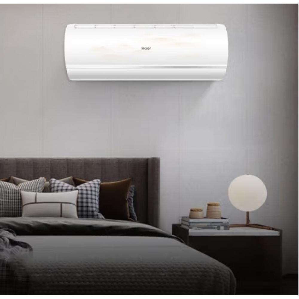 海尔(Haier)海尔(Haier)空调变频节能一级效能壁挂式冷暖空调家用卧室 自清洁 1.5匹瑞熙KFR-35GW/B3KHA81U1